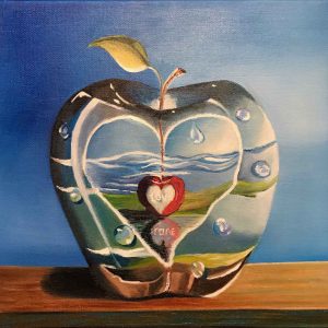 The Glass apple