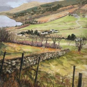 Fearnan Village from Drummond Hill
