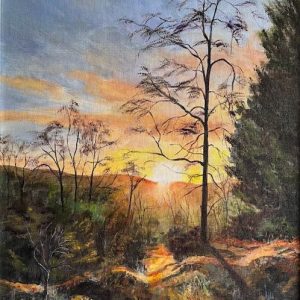 Sun Rising on Drummond Hill
